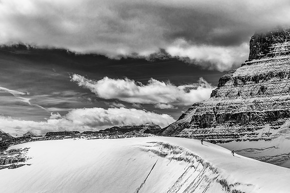 Huge terrain in the area around Little Alberta - it's hard to put into photos.
