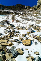 An unexpectedly rough slog up to the shoulder - and where the heck does the route go anyway?!