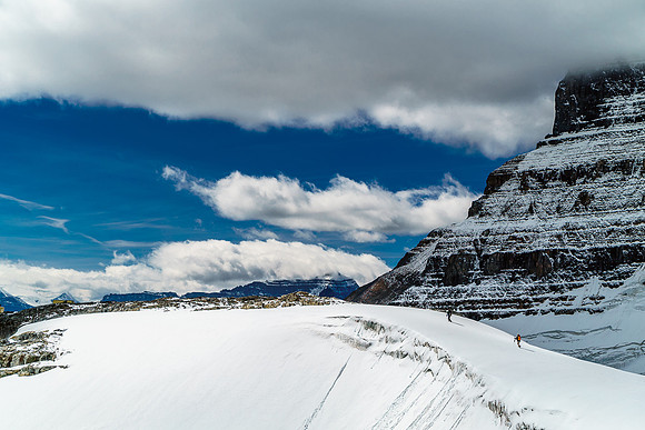 Huge terrain in the area around Little Alberta - it's hard to put into photos.