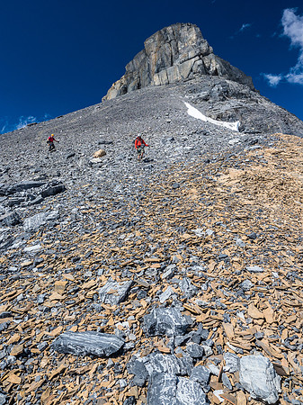 This terrain was very fast to descend.