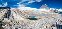 The rock garden before the glacier.