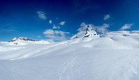 Sigh. A beautiful peak and a beautiful area but I sure would have preferred to get the peak this time rather than come back yet again. Especially on such a gorgeously clear day!