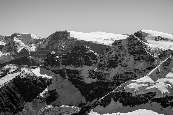 L to R, Andromeda, Kitchener, Snow Dome, Cromwell.