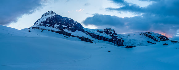Sunrise from camp.