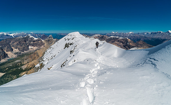 The North Ridge of Woolley is a mighty fine place to be taking a stroll on a clear September morning!
