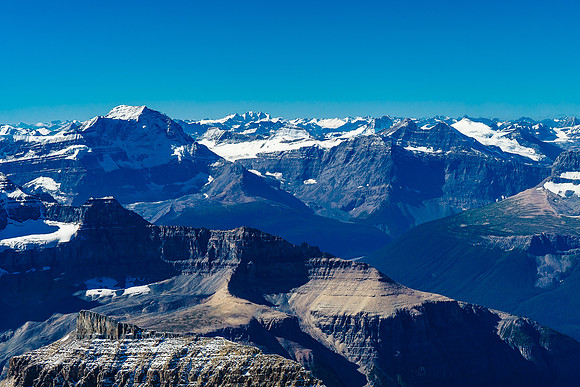 King Edward with Little Alberta on the bottom left. The Adamants obvious in the far distance.