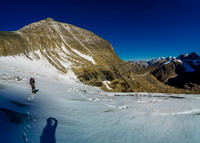 Believe it or not, we have over 500 vertical meters from here to the summit.