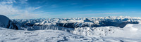 Stunning views to the west from near the RR col.