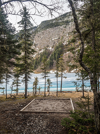 Perfect camping weather and no campers at Kinney!