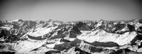 Summit view to the south towards Clemenceau.
