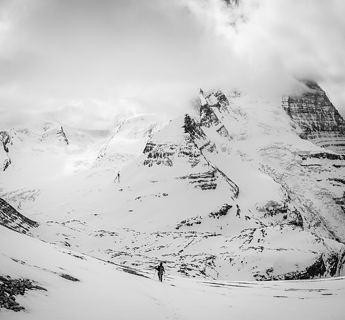 We start the descent to our camp.