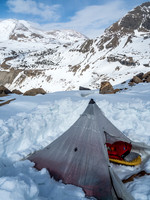 My HMG UM II is still going strong! At 499 grams you can't get much lighter and still be completely enclosed on an icefield...
