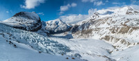 Rearguard at left, Mumm at center and Titkana / Tatei Ridge at right.