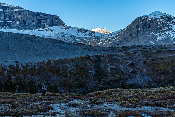 Working our way down the Cataract Creek valley.