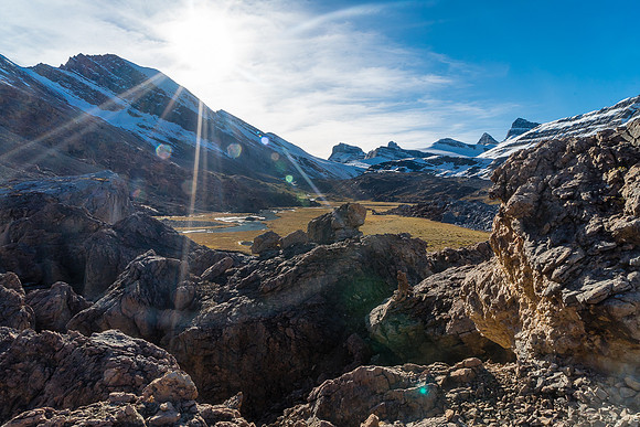 We hiked over and around some pretty neat boulders. Just enough to be interesting, not too many to be annoying.