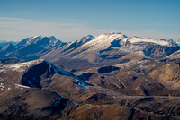 Flat Ridge in front of Poboktan.