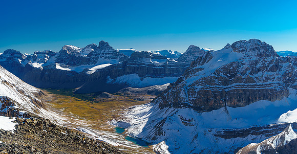 It's hard to keep walking higher and further when you already have views like this!