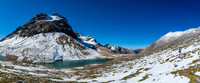 Guardgoat Peak over Cline Pass.