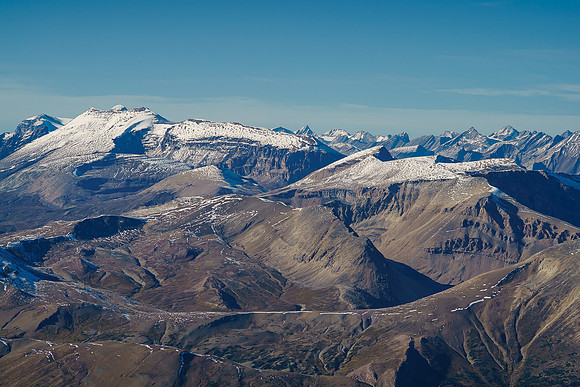 Poboktan with Flat Ridge in the fg.