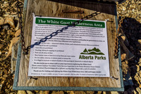 A surprisingly restricted area - more so than the national parks.
