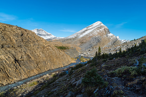Backpacking magic along the Brazeau River