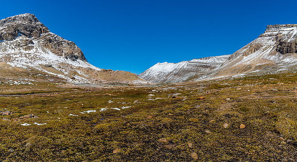 Willis is more obvious now, as we start cresting Cline Pass.