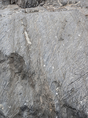 Glacier scouring marks.