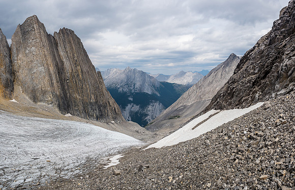 Great views back down the NW glacier which we largely avoided on descent thanks to our footwear (i.e. runners).