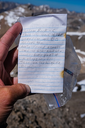 Summit register.