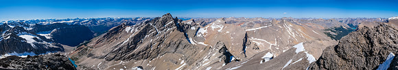 Recondite, Kahl and Abraham Lake at distant right.