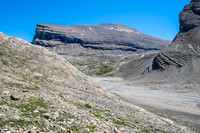 Looking back at Mount Harris.