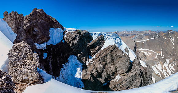The summit is not a scramble from the south ridge.