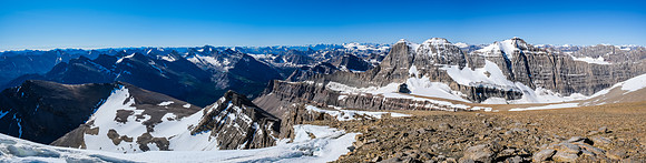 Views to Dip Slope, Deluc, Tower, Crown and Willingdon.