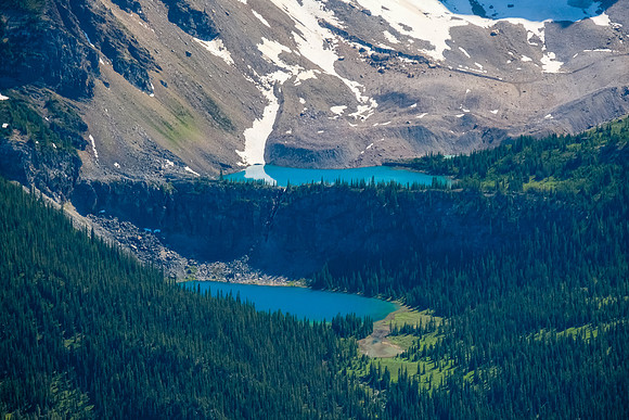 Tarns under Watermelon and Bobac Peak.
