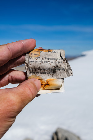 An old register from 1996 (Collier, Pole) with no other recorded ascents since then.