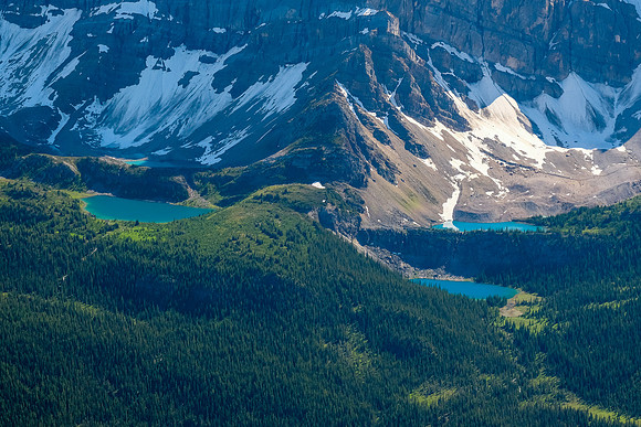 Tarns under Watermelon and Bobac Peak.