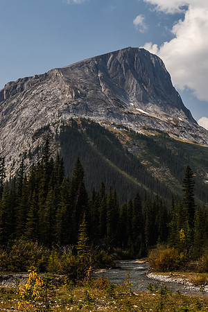 Three Isle Creek with Mount Putnik looming high above now.
