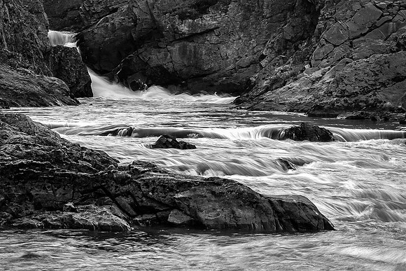 Falls along Aster Creek from near our camp site.