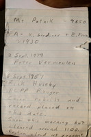 First page of the register.