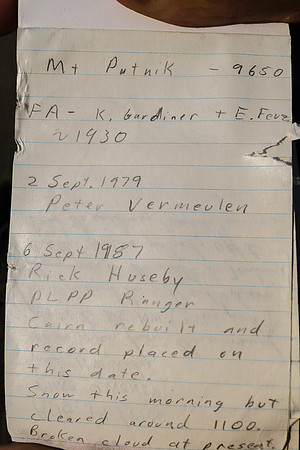 First page of the register.