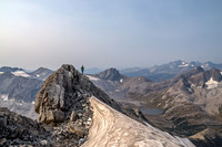 The down climbs aren't an issue if you're used to scrambling and have dry conditions like we did.