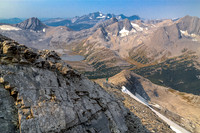 Great views of the ridge of Rod coming up to the scrambling section.