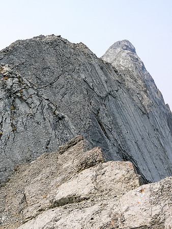 Things start to get serious on the south ridge.