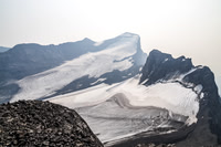 Joffre is looking extremely icy this late in the (dry) season.