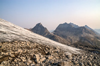 Views across the glacier to Northover.