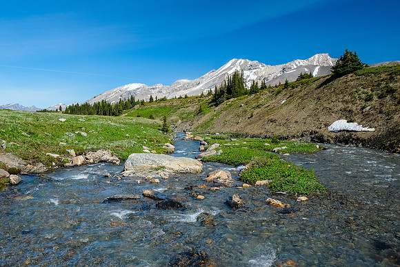 The Siffleur River.
