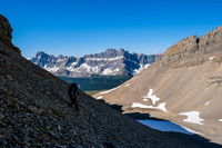 Descending back towards the Siffleur River valley.