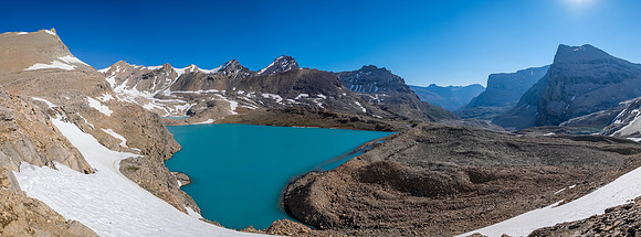 The largest lake in the valley.