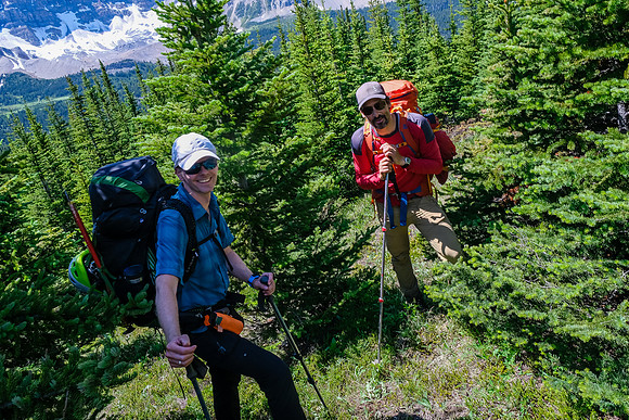 Meeting Paul Zizka on the way!