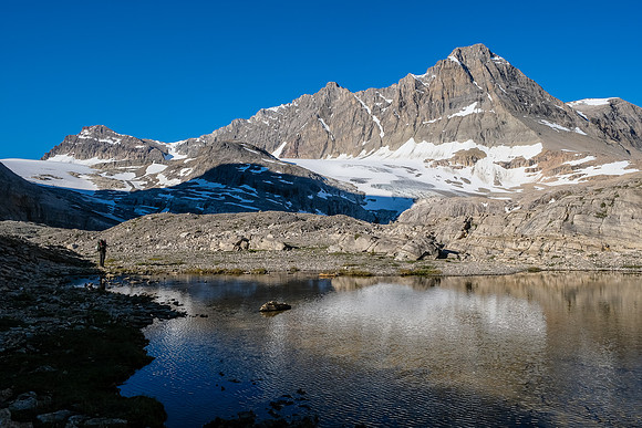 Exiting the Upper Martin Creek valley.